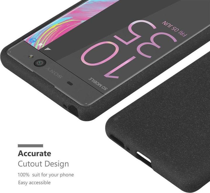 Actual product image Cadorabo TPU Frosted Cover (Sony Xperia XA)