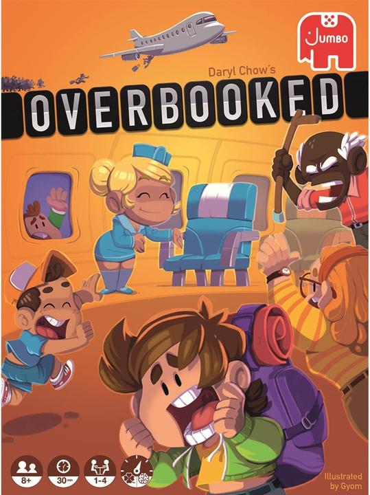 Actual product image Jumbo Overbooked (German, French, English, Dutch)