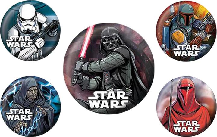 Produktbild Star Wars AnsteckerSet Dark Side 5erPack