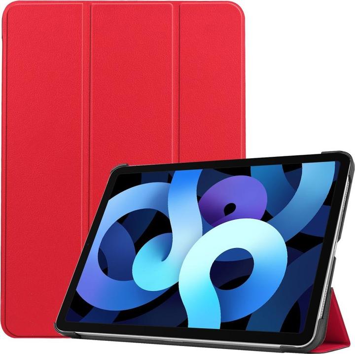 Produktbild Cover-Discount iPad Air 10.9 - Tri-fold Smart Leder Case rot (iPad Air)