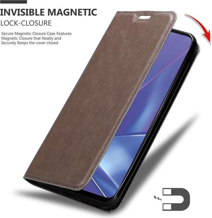 Image du produit Cadorabo Book Couverture magnétique invisible (Oppo A72)