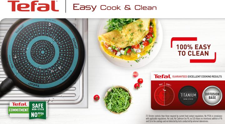 Produktbild Tefal Easy Cook & Clean Pfanne 32 cm (32 cm, Bratpfanne, Aluminium)