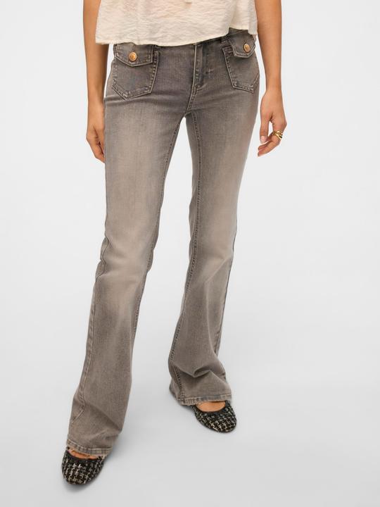 Actual product image Vero Moda VMJEAN Niedrige Taille Ausgestellt Jeans Ausgestellt (L)