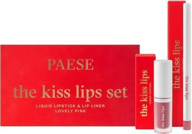 Paese Paeseset The Kiss Lips Lippenstift 03 Lovely Pink - 34ml (03 Lovely Pink)