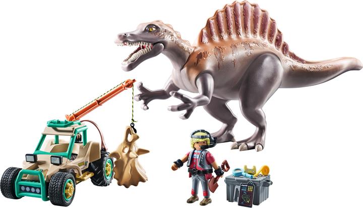 Image du produit Playmobil Attaque de spinosaurus sur une fouille de dinosaure (71820, Dinosaures Playmobil)