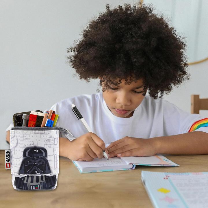 Actual product image LEGO Star Wars officially licensed Pop Up Pencil Case 14x20 cm