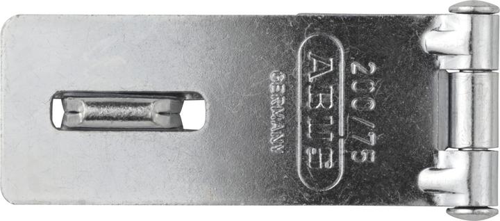 Actual product image Abus Hasp, 200/75 B/SB, pack of 6, silver. (6 pcs.)