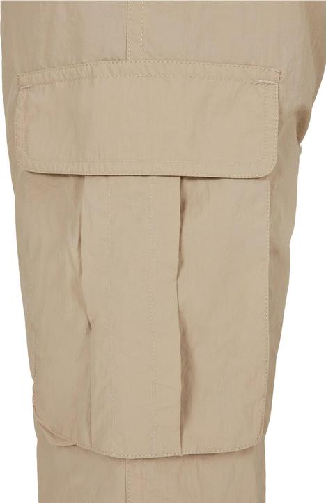 Actual product image Urban Classics Ladies High Waist Crinkle Nylon Cargo Pants (XXL)