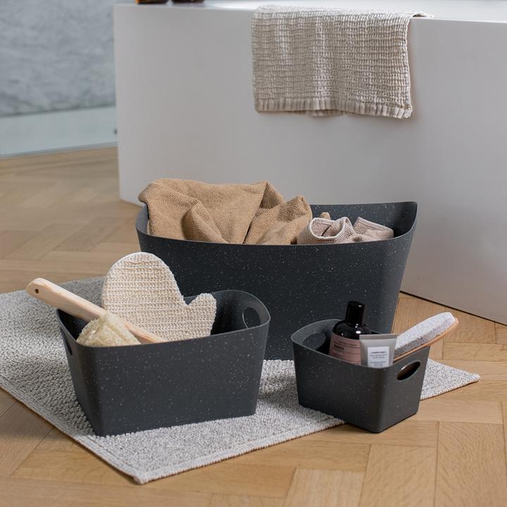 Produktbild Koziol Aufbewahrungsbox BOXXX S 1l grau/wei (1 l)