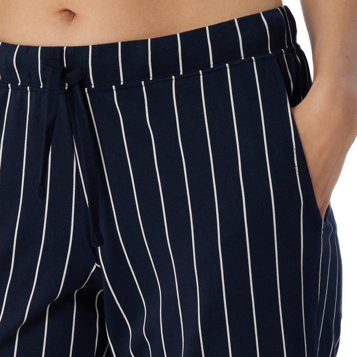 Actual product image Schiesser Mix & Relax Organic Cotton Pyjama Trousers 3/4 long (38)