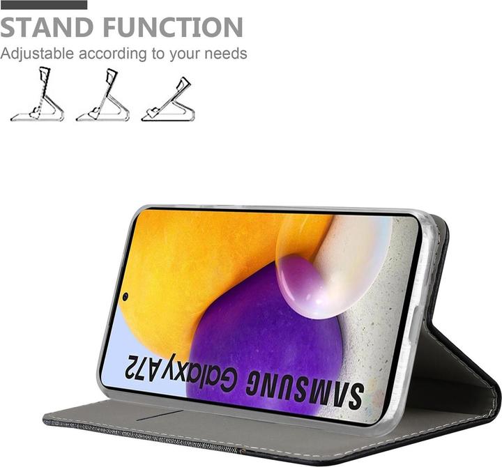 Actual product image Cadorabo Book Jeans Optics Cover (Samsung Galaxy A72 5G)