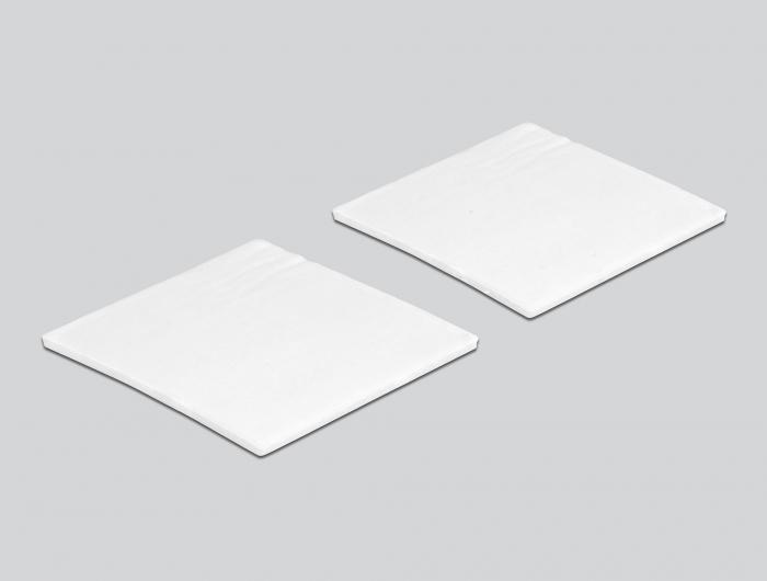 Immagine prodotto Delock Canalina per cavi autoadesiva 85x10mm 2 pezzi bianco (Tubazione, 30 cm)