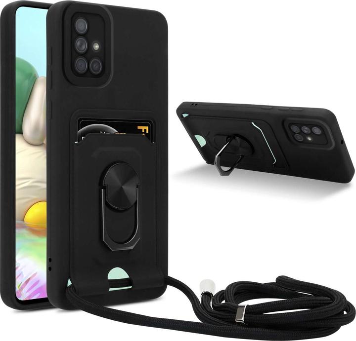 Cadorabo Coque pour Samsung Galaxy A51 5G avec chaîne et fonction de support