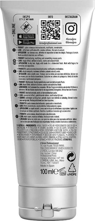 Actual product image L'Oréal Professionnel DePolish (Hair paste, 100 ml)