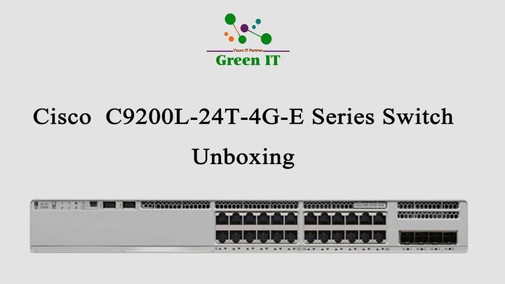 Actual product image Cisco CATALYST 9200L 24-PORT DATA (24 Ports)