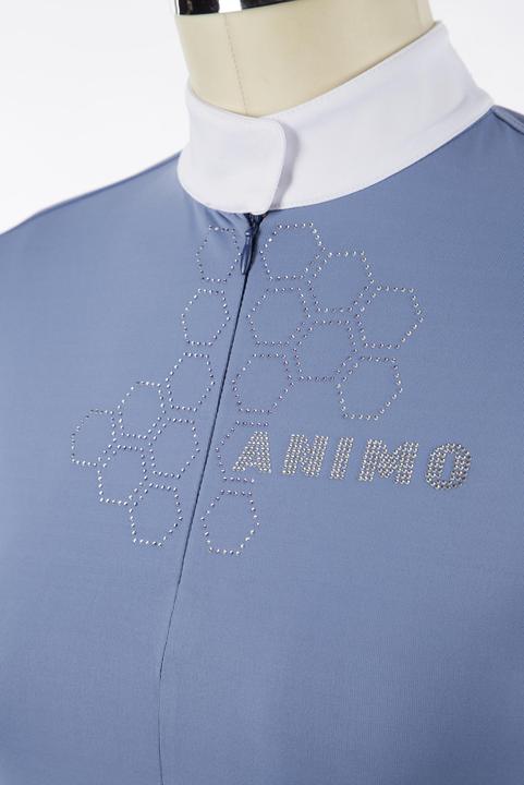 Actual product image Animo 's riding polo shirt blanco 23s (40)