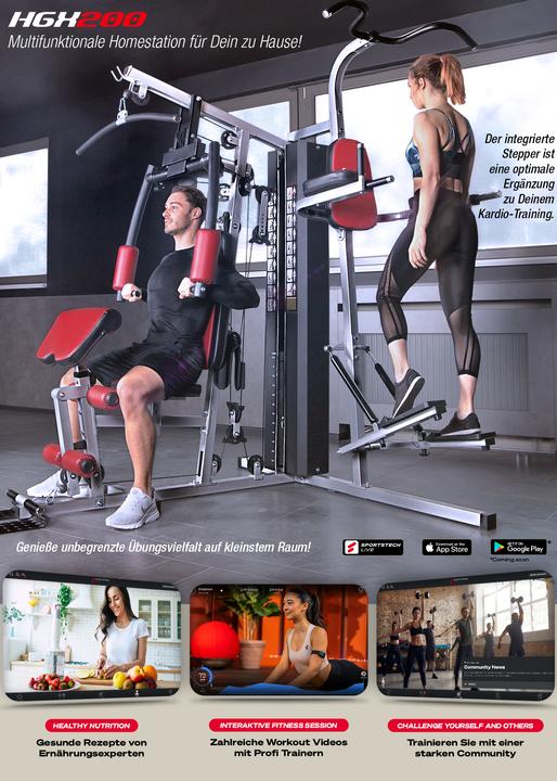 Actual product image Sportstech HGX200