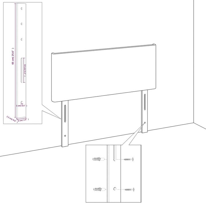 Immagine prodotto VidaXL Kayla (147 x 16 x 88 cm)