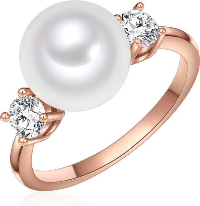 Immagine prodotto Lulu & Jane Ottone zirconia conchiglia perla oro rosa - 33212 (58)