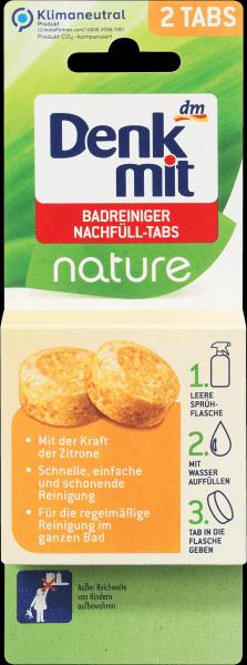 Produktbild dm Denkmit Badreiniger Nachfüll-Tabs nature