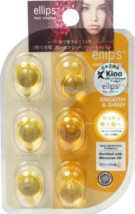 Immagine prodotto Ellips Vitamina per capelli Olio Marocchino Liscio e Lucente 6 confezioni blister da 6 capsule