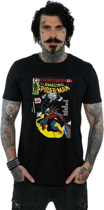 Produktbild SpiderMan Black Cat Cover TShirt (XL)