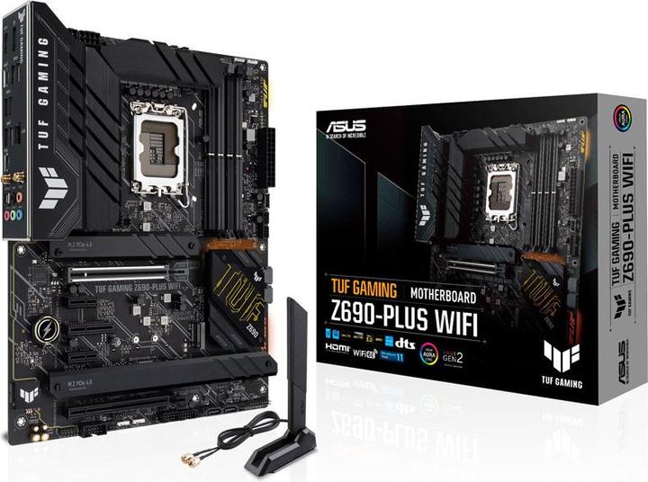 ASUS TUF GAMING Z690-PLUS WIFI (LGA 1700, Intel Z690H, ATX)