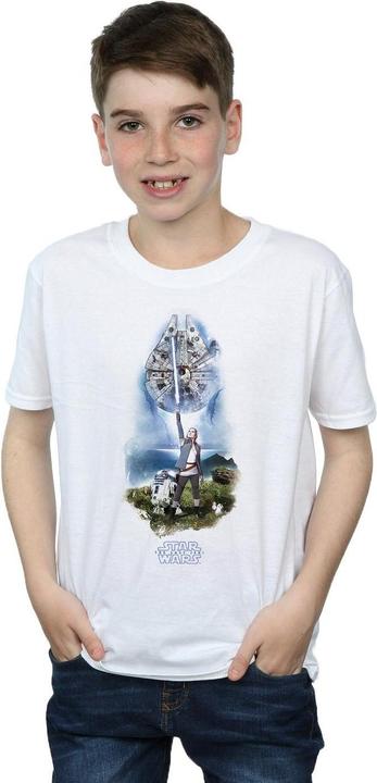 Produktbild Star Wars The Last Jedi Rey Lightsaber TShirt Jungen (152, 158)