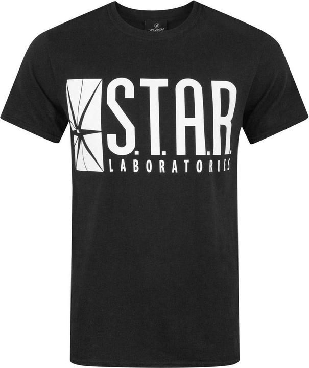Actual product image Flash Tv Star Laboratories Tshirt (L)