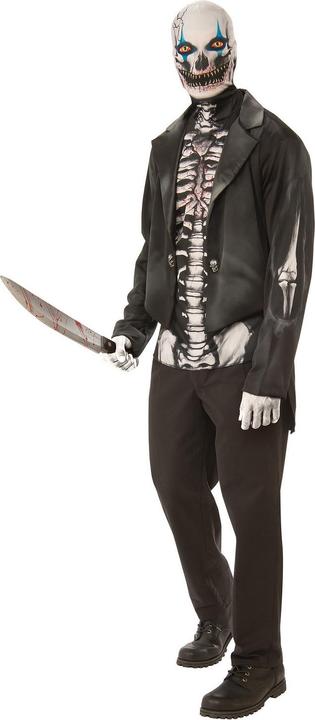 Actual product image Bristol Novelty Mens Skeleton Costume (XL)