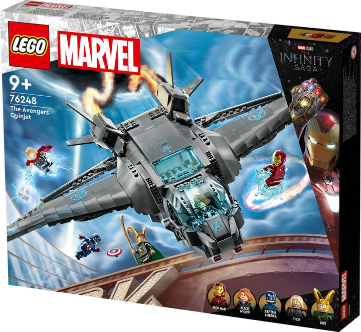 Produktbild LEGO 76248 The Avengers Quinjet (76248, LEGO Marvel)