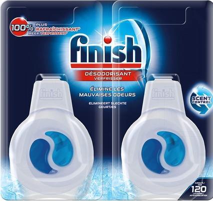 Productafbeelding Finish Vaatwasmachine geur Original 2x60 wasbeurten (Gel, massief, 60 x)