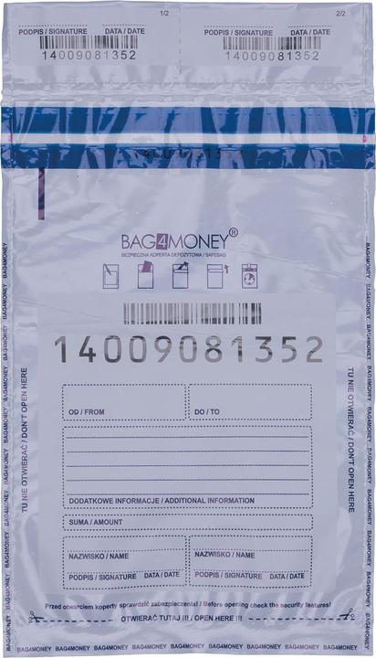 Nährwerte und Zutaten Office Products Sicherheitsumschlag, B5, 190x260mm, 50 Stck, wei (B5, 50 x)