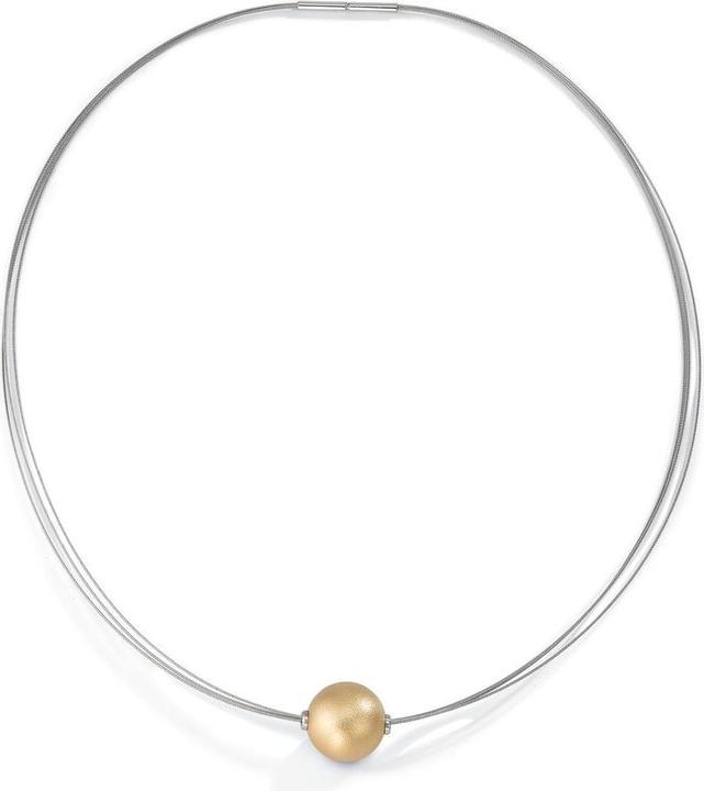 PVD yellow gold, Silver