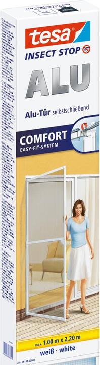 Actual product image tesa Insect screen Alu COMFORT for doors, insect screen (100 x 220 cm)