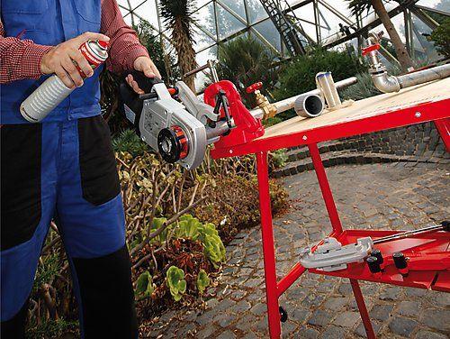 Produktbild Rothenberger Gewindeschneidmaschine SUPERTRONIC® 1250 Set 1/4-1 1/4″ 800 W