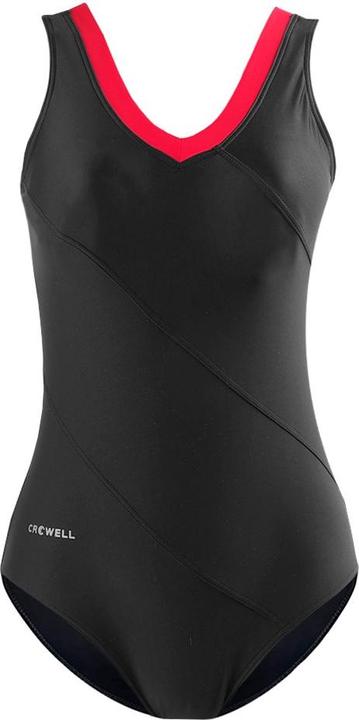 Produktbild No Name Damen Badeanzug Crowell Angie col.01 schwarz-rot 38 (38)
