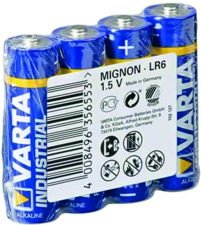 Varta Industrie (4 pcs, AA, 2960 mAh)