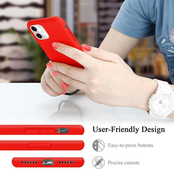 Immagine prodotto Cadorabo Copertura della cassa del silicone liquido TPU (Apple iPhone 11)