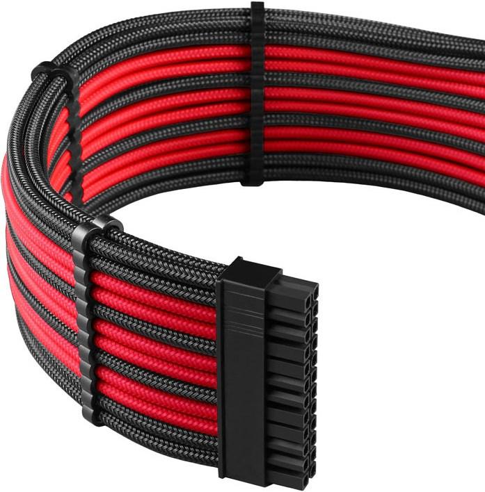 Actual product image CableMod Pro ModMesh 12VHPWR Cable Extension Kit - black/red