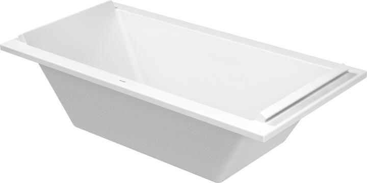 Image du produit Duravit Baignoire rectangulaire STARCK 2 pentes de dos 1800x900mm blanc (287 l, 180 cm, 90 cm)