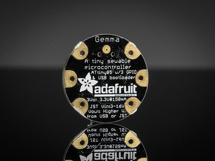Actual product image Adafruit GEMMA V2 Miniature wearable electronic platform (Various)