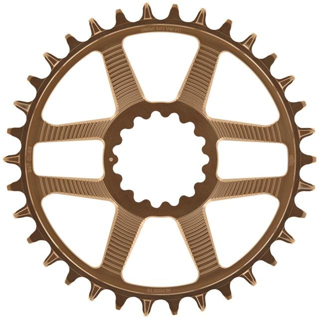 Actual product image e*13 Helix R Guidering Direct Mount chainring, 30 T., 52/55mm chainline, 11/12-speed, bron (30)