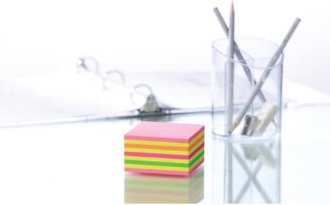 Actual product image Post-it Cube (76 x 76 mm)
