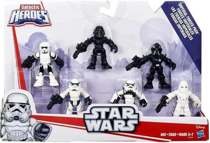 Immagine prodotto Default Star Wars Galactic Heroes Imperial Forces Pack Mini Figure 6-Pack Set