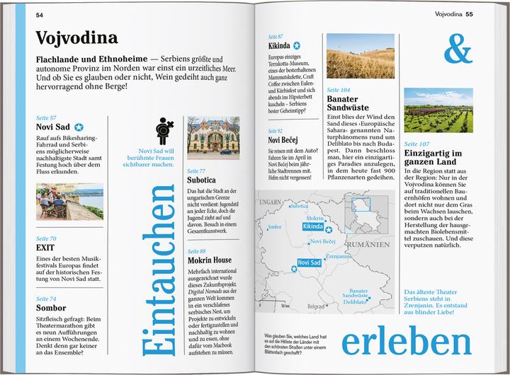 Produktbild Reise-Taschenbuch Reiseführer Serbien
