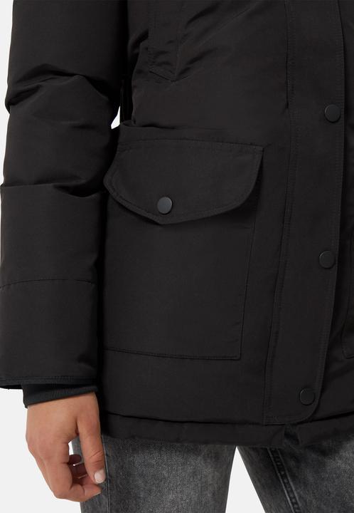 Produktbild Cash-Mere Daunenparka Mantel mit Kapuze und Kaschmirfutter (L)