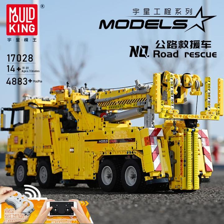 Image du produit Mould King Véhicule de remorquage des pompiers