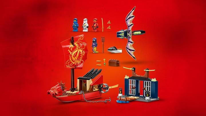 Actual product image LEGO Flight with the Ninja Flying Glider (71749, LEGO Ninjago)