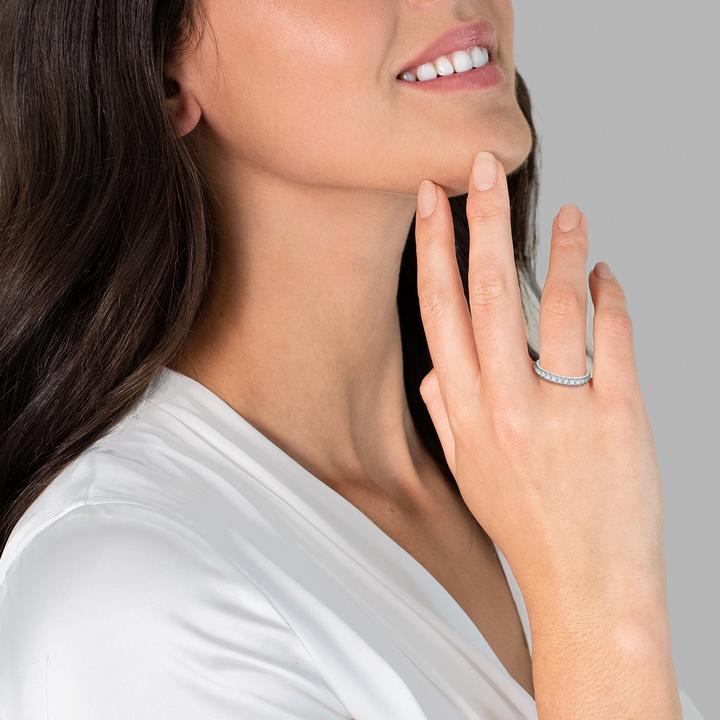 Produktbild Trilani Damen Sterling Silber Zirkonia silber - 9654 (58, 925 Silber)